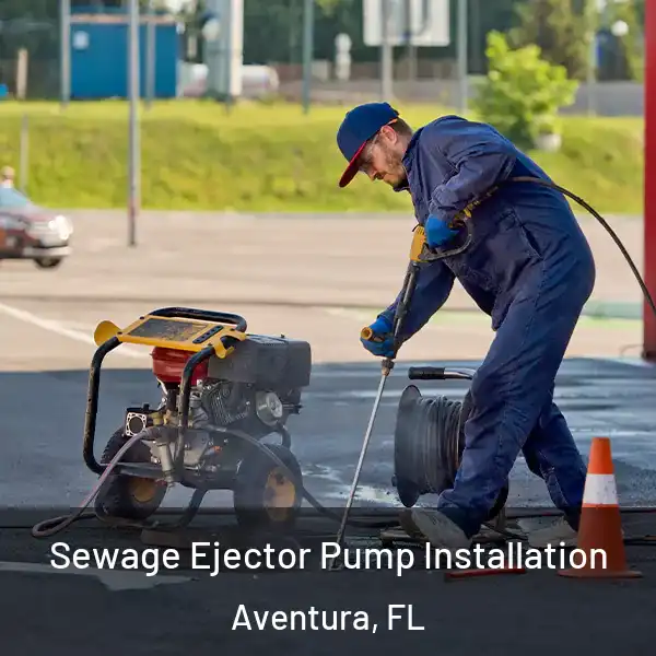  Sewage Ejector Pump Installation Aventura, FL